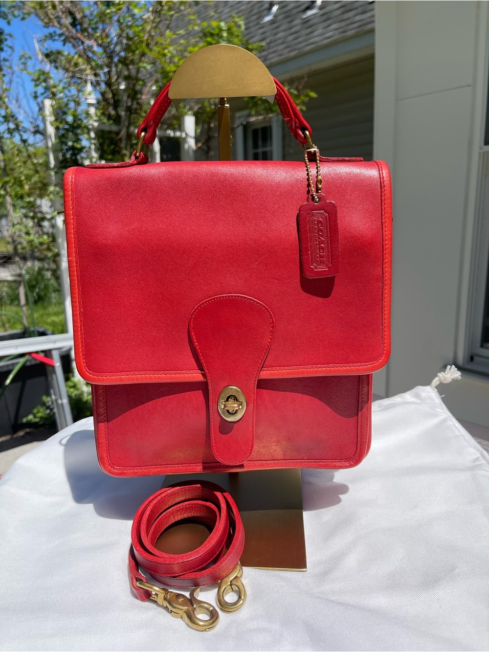 Vintage Coach Station Bag (NYC MADE)